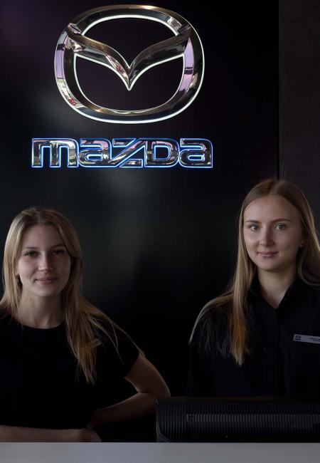 Ремонтные работы в автосалоне Mazda